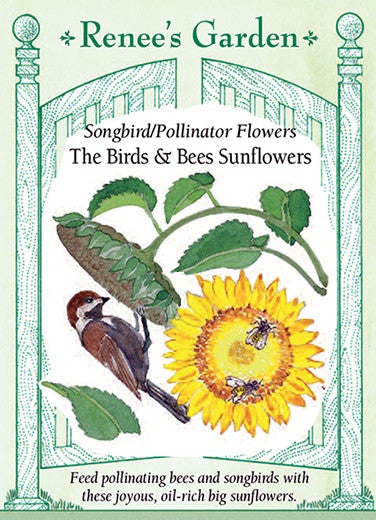 RG Sunflowers Birds & Bees 